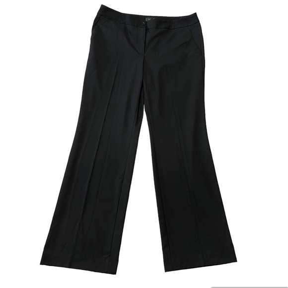 NWT Talbots Signature Trousers 12 Black - Picture 3 of 9